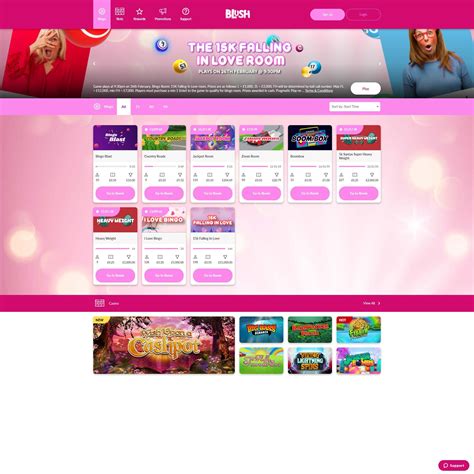Blush bingo casino mobile